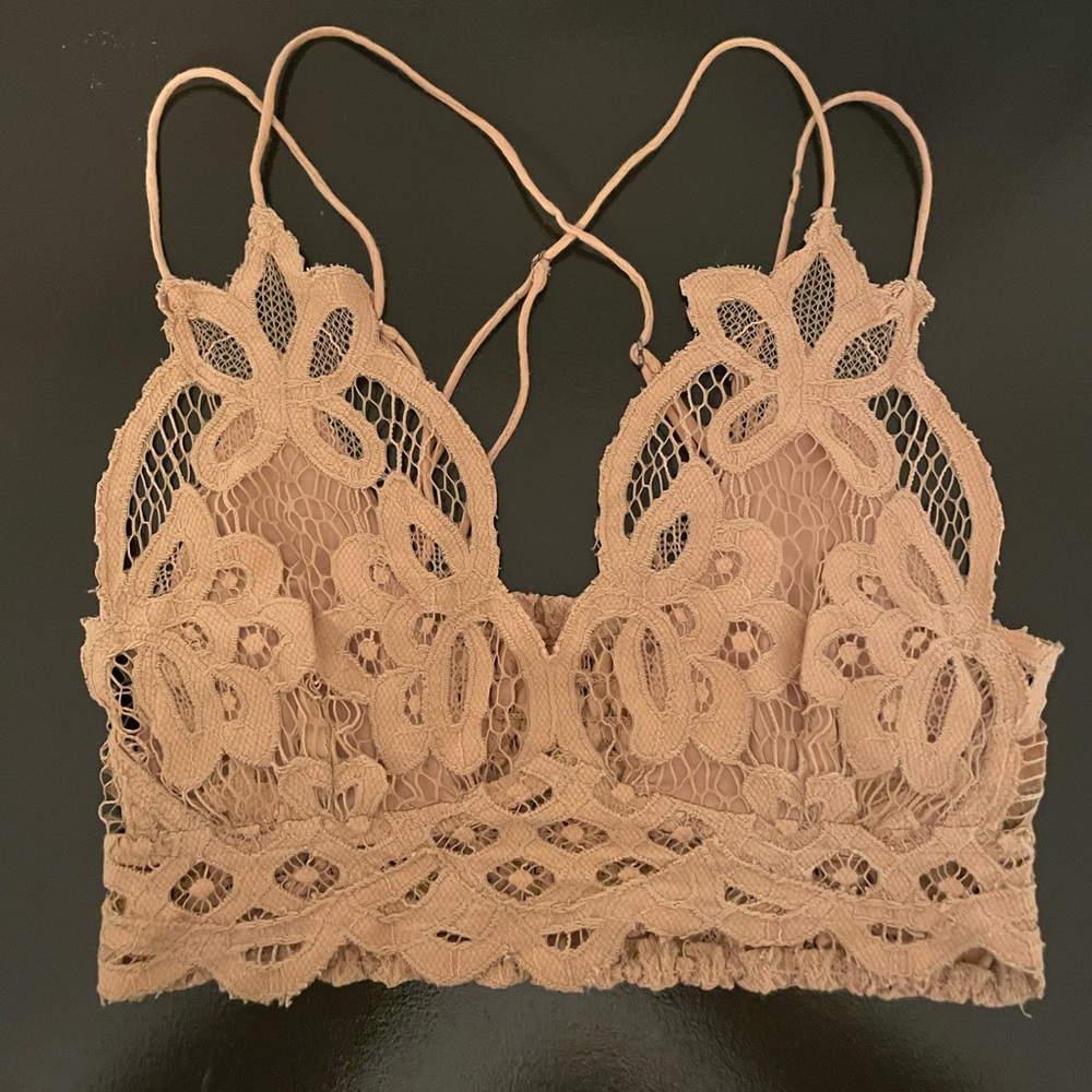 Free people nude adella bralette